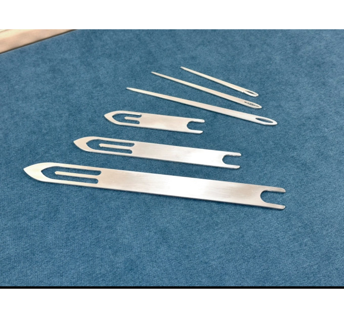 Precision Aluminium Weaving Shuttles & Weaving Needles Set