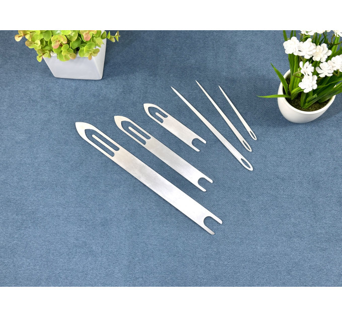 Precision Aluminium Weaving Shuttles & Weaving Needles Set