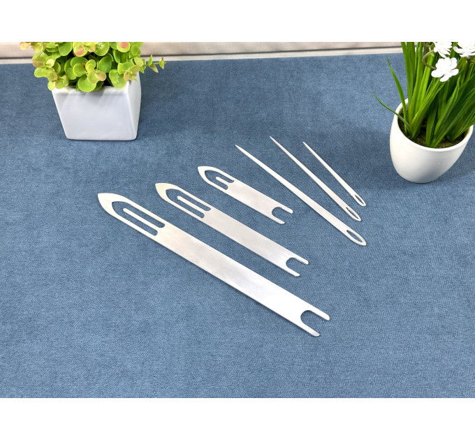 Precision Aluminium Weaving Shuttles & Weaving Needles Set