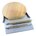 Handmade Speedweve Loom with 14 Brass Hooks & 67mm Wooden Disc